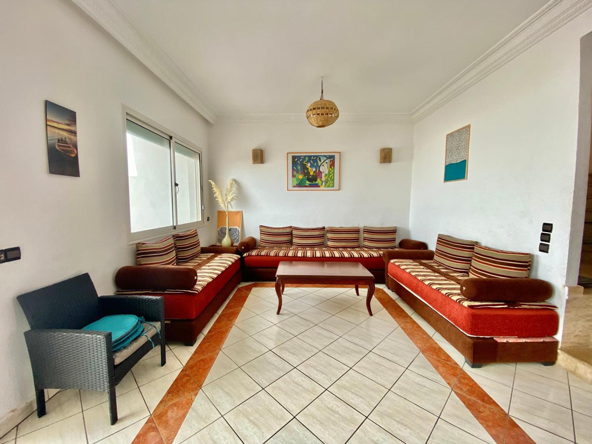 Splendid Beachfront Villa In Sidi Bouzid Beach With Pool Douar Ourlali Exterior foto